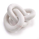 Atlas Marble Chain | White | Overstock