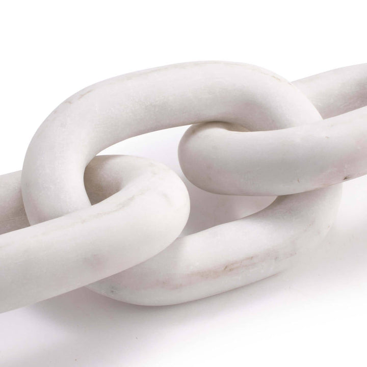 Atlas Marble Chain | White