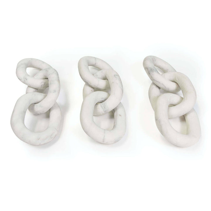 Atlas Marble Chain | White