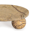 Marlow Marble Plate Small | Brown