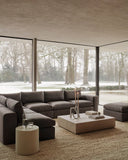 Elements Coffee Table | Varnished Microcement | Off White | Rectangular