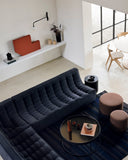 Barrow Pouf | Copper Fabric | 24" X 24"