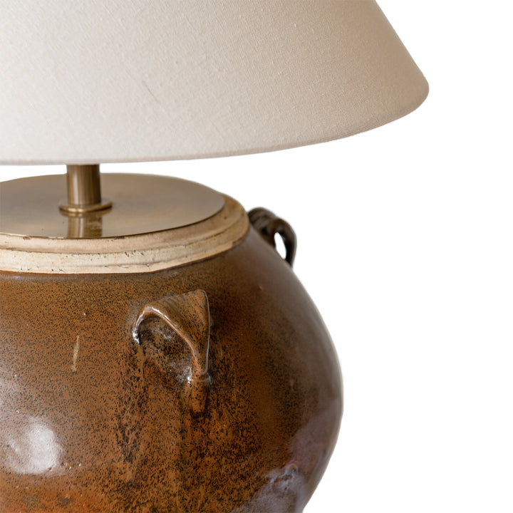 Turco Glazed Table Lamp