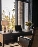 Lineham Cordless Table Lamp | Alabaster | Linen Shade