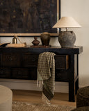 Lahey Reclaimed Pine 11 Drawer Console Table | Floor Model