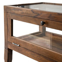 Vintage Teak Shop Case