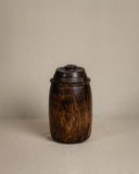 Vintage Wooden Spice Jar | Large