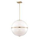 Brian Patrick Flynn Truax 30'' Aged Brass Pendant