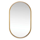 Canal Mirror | Natural Brass