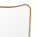 Sonnet Dressing Room Mirror | Gold Leaf