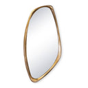 Galet Mirror | Antique Gold Leaf