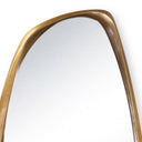 Galet Mirror | Antique Gold Leaf