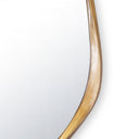 Galet Mirror | Antique Gold Leaf