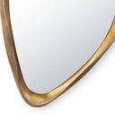 Galet Mirror | Antique Gold Leaf