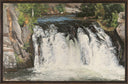 Waterfall 1877 | 15.25" x 9.25"