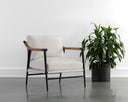 Meadow Armchair - Heather Ivory Tweed