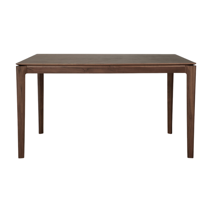 Bok Dining Table - Varnished Teak - Brown