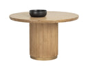 Kalla Dining Table - Round - Rustic Oak - 48"