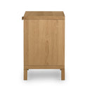 Allegra Nightstand - Honey Oak Veneer