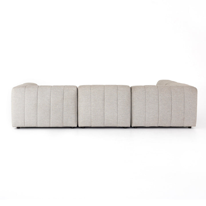 Gwen Outdoor 4-Piece Sectional - Faye Ash
