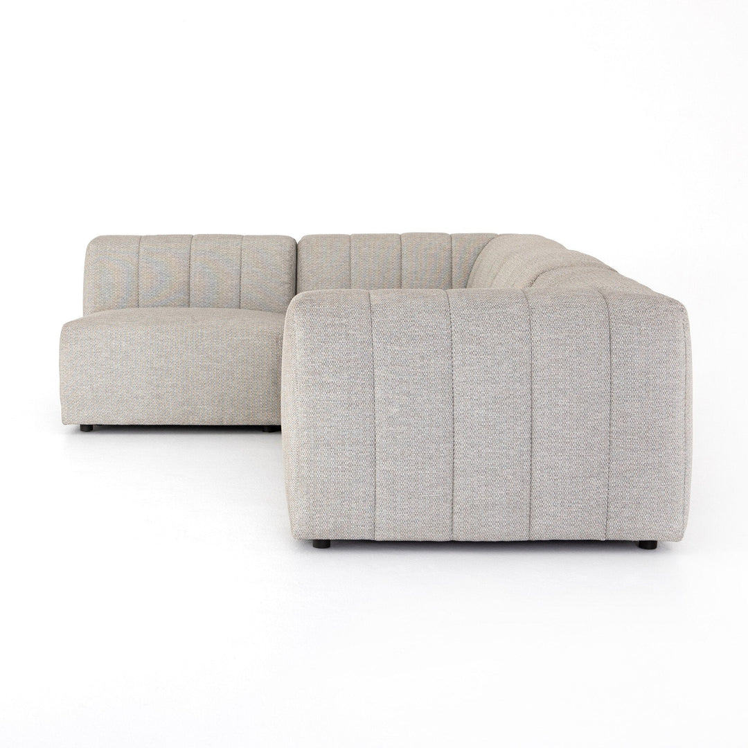 Gwen Outdoor 4-Piece Sectional - Faye Ash