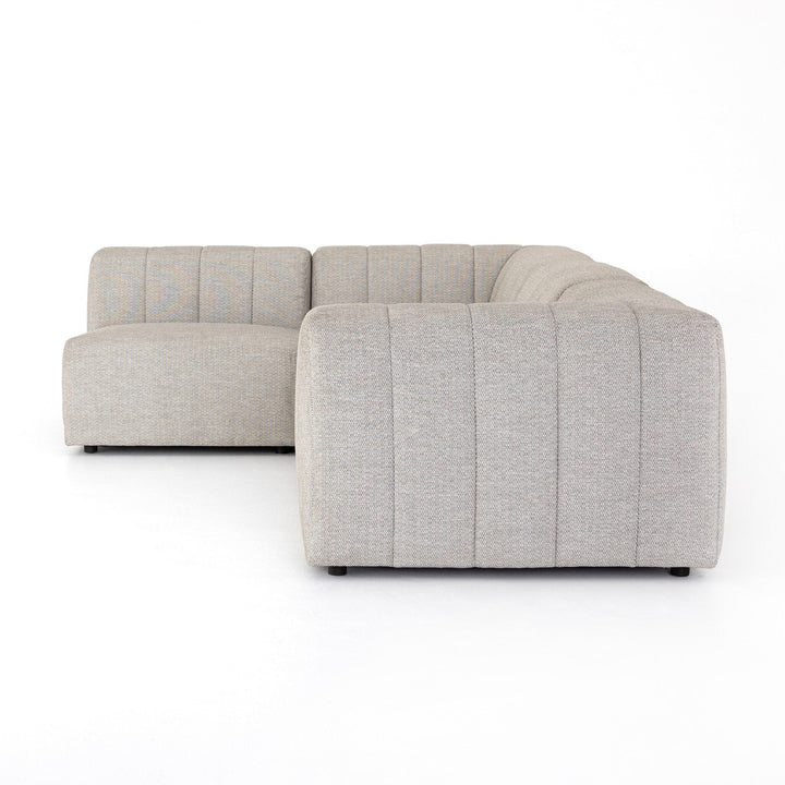 Gwen Outdoor 4-Piece Sectional - Faye Ash