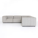 Gwen Outdoor 5-Piece Sectional - Faye Ash