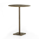 Fannin Bar + Counter Table - Acid Etched Aged Brass