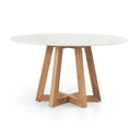 Creston Dining Table - White Marble