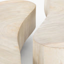Avett Coffee Table Set - Bleached Guanacaste Oyster