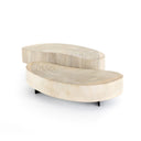 Avett Coffee Table Set - Bleached Guanacaste Oyster