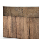 Bingham Console Table - Rustic Oak Veneer