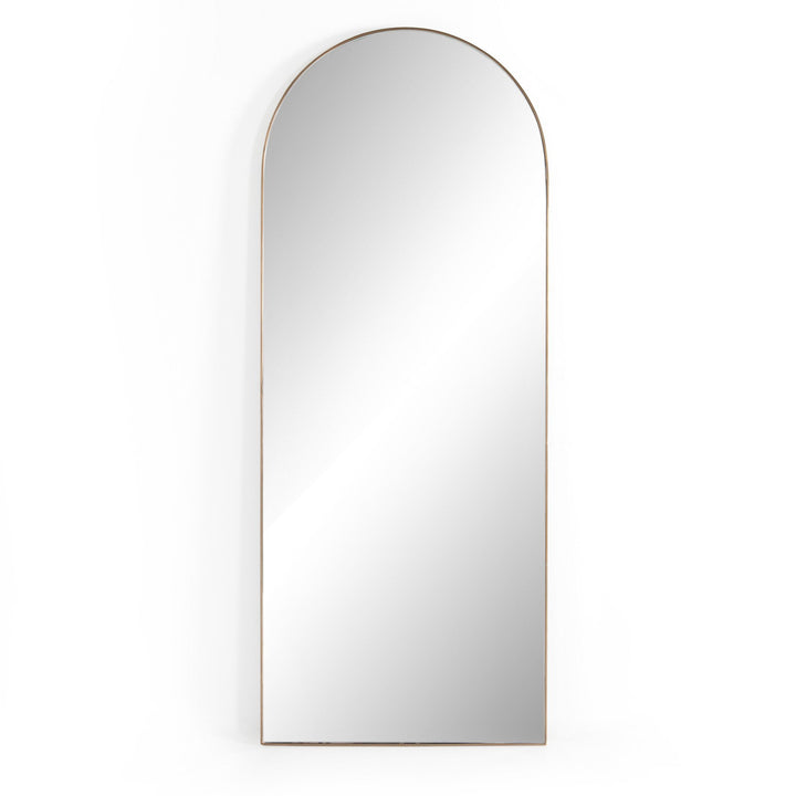 Georgina Floor Mirror - Polished Brass