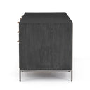 Trey Executive Desk - Black Wash Poplar