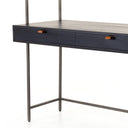 Trey Modular Wall Desk - Black Wash Poplar