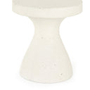 Koda Outdoor End Table - Textured White
