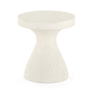 Koda Outdoor End Table - Textured White