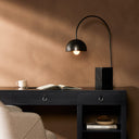 Jenkin Task Lamp - Black Marble