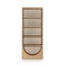 Higgs Bookcase - Honey Oak Veneer