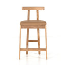 Tex Counter Stool - Natural Leather
