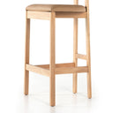 Tex Bar Stool - Natural Leather