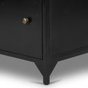 Belmont Large Storage Nightstand - Black