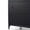 Belmont Large Storage Nightstand - Black