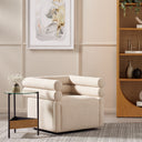 Evie Swivel Chair - Hampton Cream
