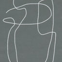 Line Abstract 2 by Dan Hobday - Natural Maple Floater
