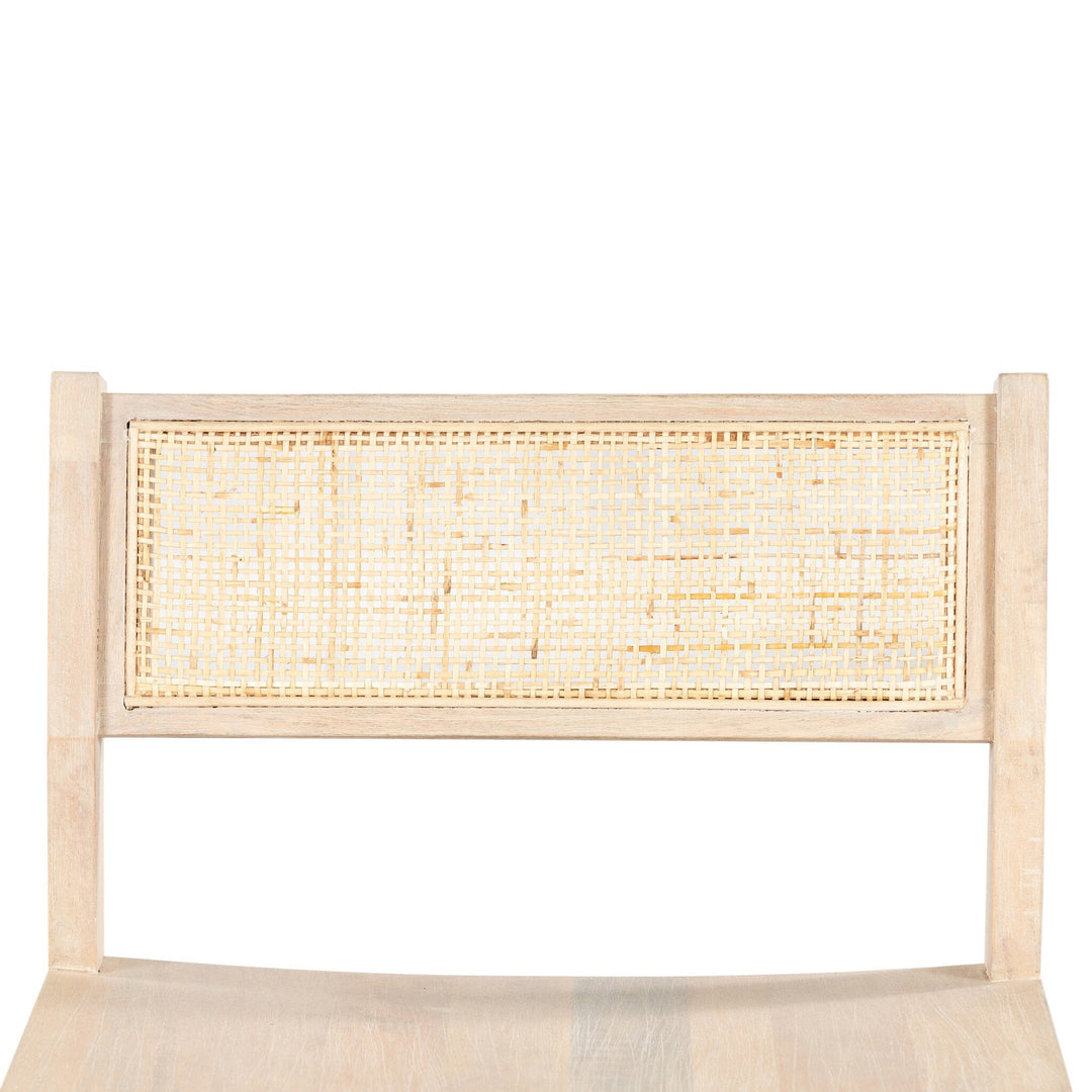 Clarita Counter Stool - White Wash Mango