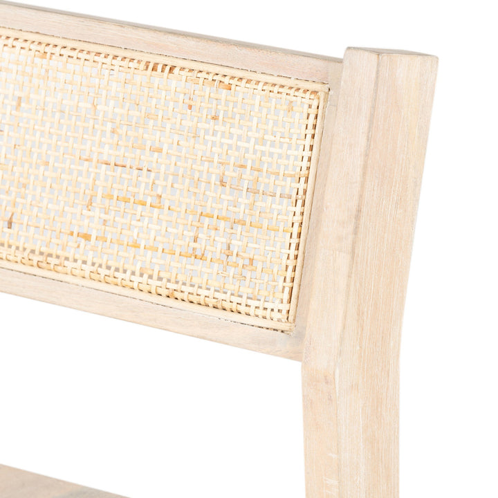 Clarita Counter Stool - White Wash Mango