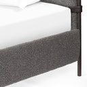 Anderson Bed - Knoll Charcoal | King