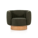 Calista Swivel Chair - Atlantis Moss
