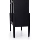 Tolle Cabinet - Drifted Matte Black Veneer